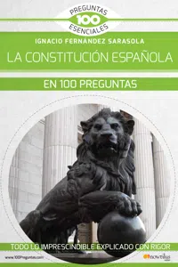 La Constitución española en 100 preguntas_cover