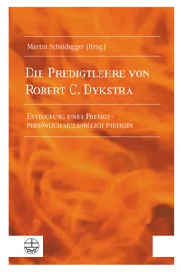 Die Predigtlehre von Robert C. Dykstra_cover