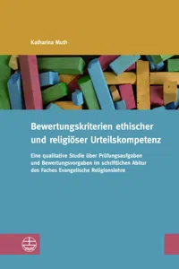 Bewertungskriterien ethischer und religiöser Urteilskompetenz_cover