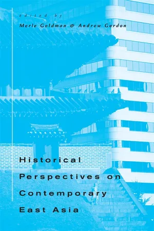 Historical Perspectives on Contemporary East Asia