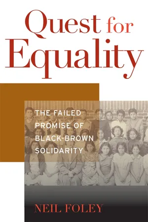 Book cover image for: Quest for Equality