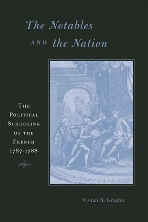 Book cover image for: The Notables and the Nation