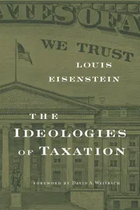 The Ideologies of Taxation_cover