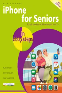 iPhone for Seniors in easy steps, 8th edition_cover