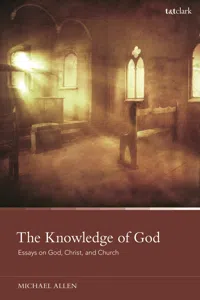 The Knowledge of God_cover