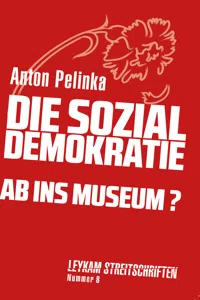 Die Sozialdemokratie – ab ins Museum?_cover