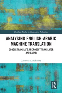 Analysing English-Arabic Machine Translation_cover