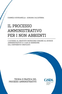 Il processo amministrativo per i non abbienti_cover