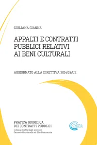 Appalti e contratti pubblici relativi ai beni culturali_cover