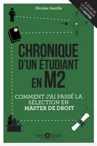 Chronique d'un étudiant en M2_cover