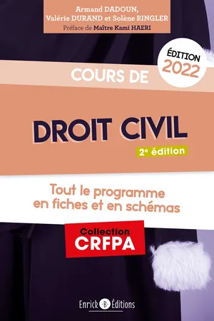 Cours de droit civil 2022