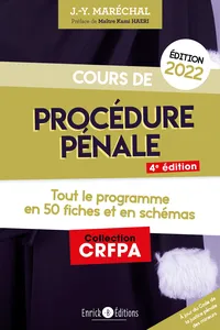 Cours de procédure pénale 2022_cover