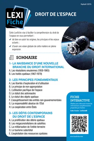 Droit de l'espace