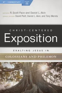 Exalting Jesus in Colossians & Philemon_cover