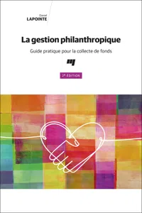 La gestion philanthropique, 2e édition_cover