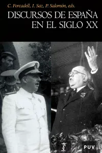 Discursos de España en el siglo XX_cover