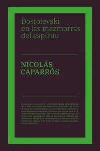 Dostoievski en las mazmorras del espíritu_cover