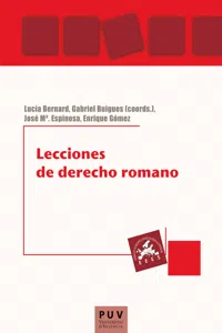 Lecciones de derecho romano_cover