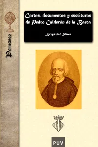 Cartas, documentos y escrituras de Pedro Calderón de la Barca_cover