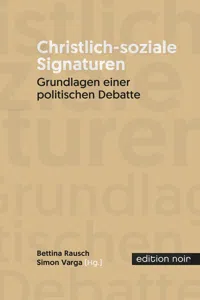 Christlich-soziale Signaturen_cover