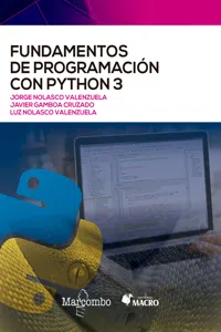 Fundamentos de programación con Python 3_cover