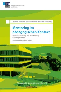 Mentoring im pädagogischen Kontext: Professionalisierung und Qualifizierung von Lehrpersonen_cover