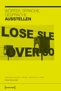 Wörter, Sprache, Gespräche ausstellen_cover