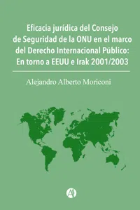 Eficacia jurídica del Consejo de Seguridad de la ONU en el marco del Derecho Internacional Público_cover