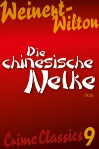 Die chinesische Nelke_cover