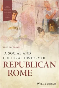 A Social and Cultural History of Republican Rome_cover