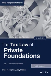 The Tax Law of Private Foundations_cover