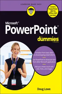 PowerPoint For Dummies, Office 2021 Edition_cover