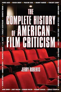 The Complete History of American Film Criticism_cover