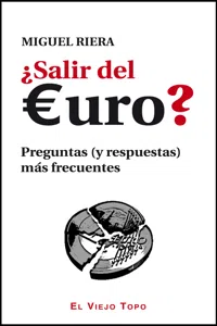 ¿Salir del euro?_cover