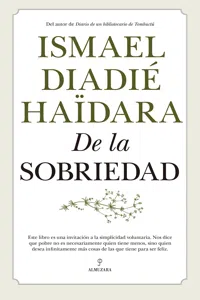 De la sobriedad_cover