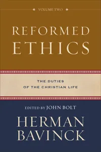Reformed Ethics : Volume 2_cover