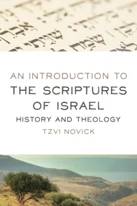 An Introduction to the Scriptures of Israel_cover