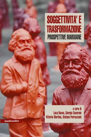 Soggettività e trasformazione Prospettive Marxiane