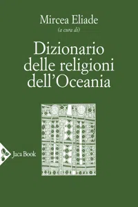 Dizionario delle religioni dell'Oceania_cover