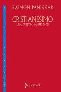 Cristianesimo. Una cristofania_cover