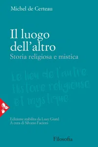 Il luogo dell'altro_cover