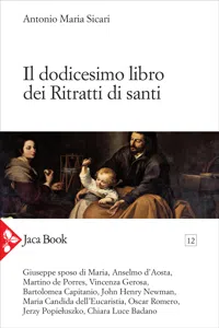 Il dodicesimo libro dei Ritratti di santi_cover