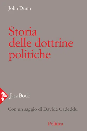 Storia delle dottrine politiche