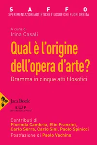 Qual è l'origine dell'opera d'arte?_cover