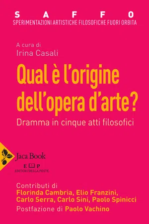 Qual è l'origine dell'opera d'arte?