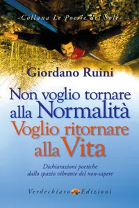 Non voglio tornare alla normalita, voglio tornare alla Vita_cover