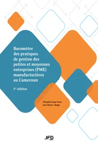 Baromètre des pratiques de gestion des petites et moyennes entreprises manufacturières au Cameroun_cover