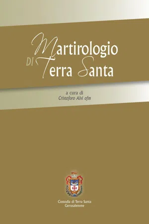 Martirologio di Terra Santa