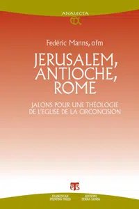 Jerusalem, Antioche, Rome_cover