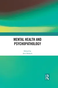 Mental Health and Psychopathology_cover